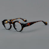 Yuki Vintage Acetate Glasses Frame Round Frames Southood Leopard